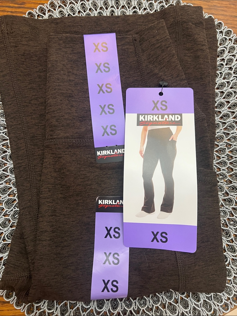 Kirkland Signature Women’s Brown Sweatpants Joggers XS